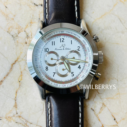 KRONEN AND SOHNE Men's Manhattan Mechanical Automatic Watch