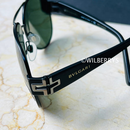 BVLGARI Men's Aviator Classic Sunglasses