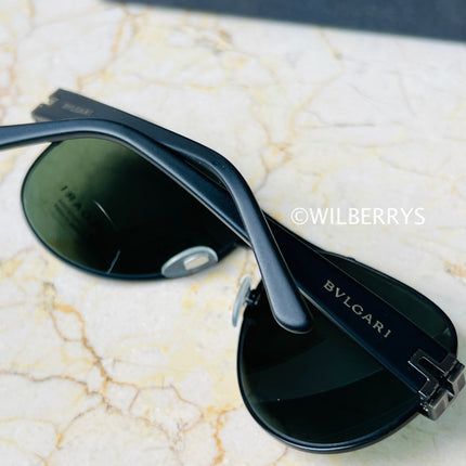 BVLGARI Men's Aviator Classic Sunglasses