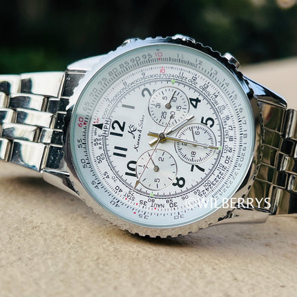 KRONEN AND SOHNE Men's Aviator Mechanical Automatic Watch