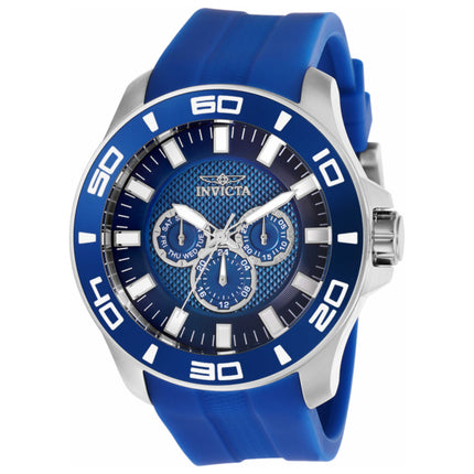 Invicta Pro Diver Men's Watch Stainless Steel Case Silicone Strap Quartz