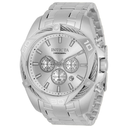 Invicta Bolt Men's Stainless Steel Watch 52mm Quartz
