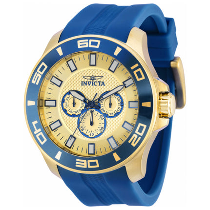 Invicta Pro Diver Men's Watch Stainless Steel Case Silicone Strap Quartz