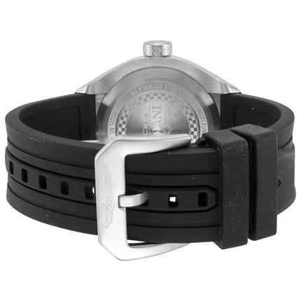 Invicta Men's Racing Watch Stainless Steel Case Silicone Strap Quartz