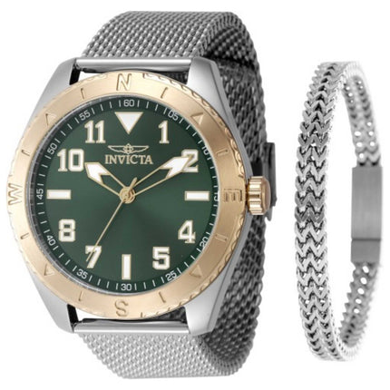 Invicta Specialty Men's Stainless Steel Quartz Watch