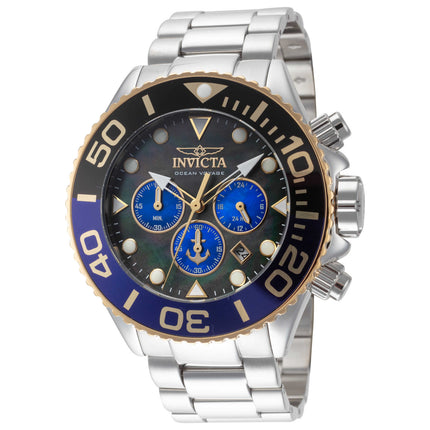 Invicta Ocean Voyage Men's Stainless Steel Watch, Quartz Movement