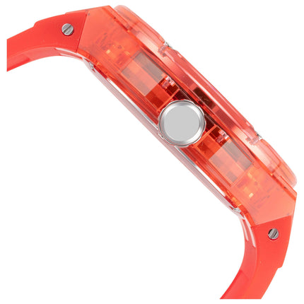 Invicta Racing Men's Watch with Silicone Strap and Plastic Case