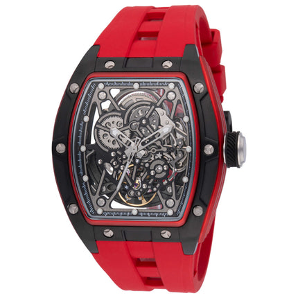 Invicta S1 Rally Men's Automatic Watch Stainless Steel Case Silicone Strap