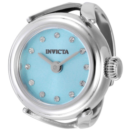 Invicta Mini Angel Women's Quartz Ring Stainless Steel Case