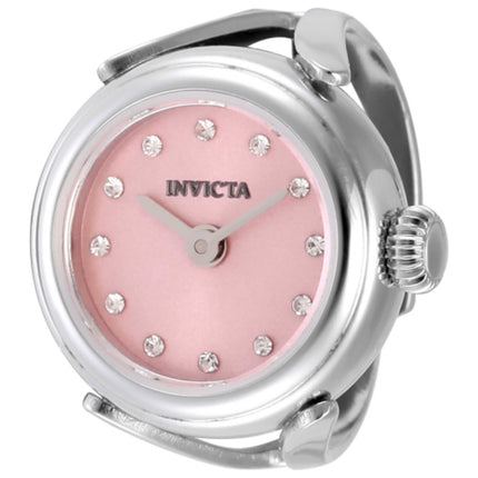 Invicta Mini Angel Women's Quartz Ring Stainless Steel Case