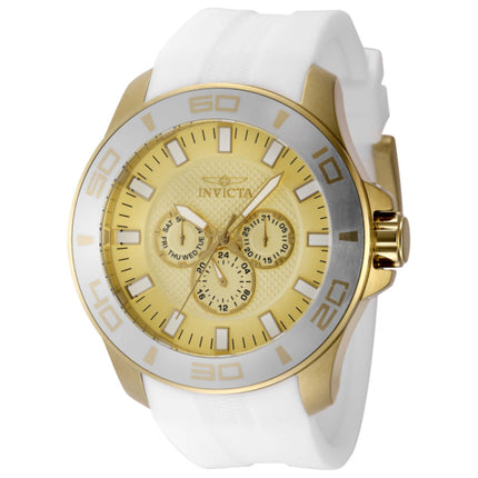 Invicta Pro Diver Men's Watch Stainless Steel Case Silicone Strap Quartz