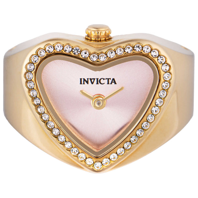 Invicta Mini Angel Women's Stainless Steel Quartz Ring Watch