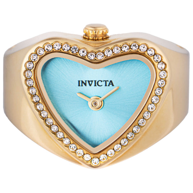 Invicta Mini Angel Women's Stainless Steel Ring Watch Quartz Movement