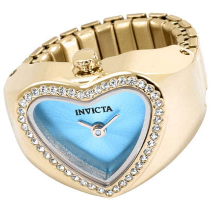 Invicta Mini Angel Women's Quartz Ring Stainless Steel Case