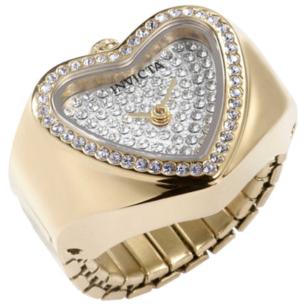 Invicta Mini Angel Women's Quartz Ring Stainless Steel Case