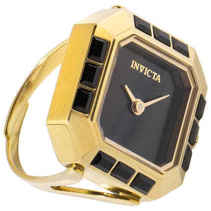 Invicta Mini Angel Women's Quartz Ring Stainless Steel Case