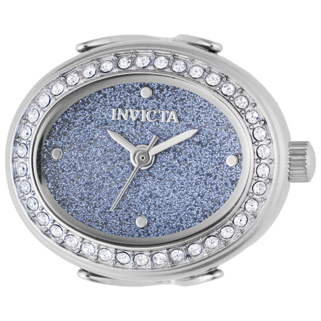 Invicta Mini Angel Women's Stainless Steel Ring Watch with Quartz Movement
