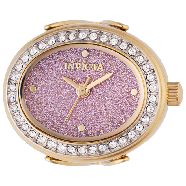 Invicta Mini Angel Women's Ring Watch Stainless Steel Case Quartz Movement