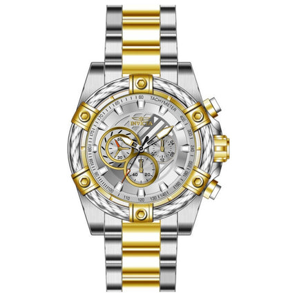 Invicta Bolt Men's Stainless Steel Quartz Watch 50mm