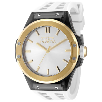 Invicta Sea Base Men's Watch Stainless Steel Case Silicone Strap Quartz