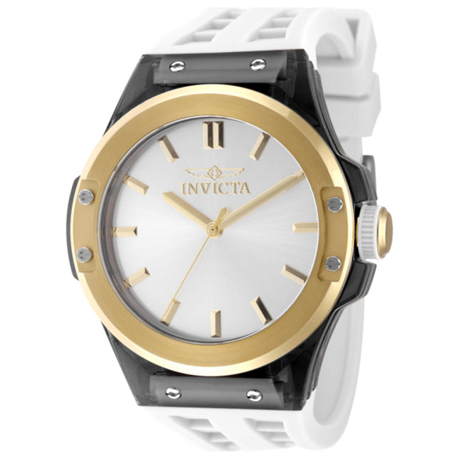 Invicta Sea Base Men's Watch Stainless Steel Case Silicone Strap Quartz