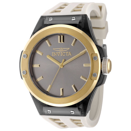 Invicta Sea Base Men's Watch Stainless Steel Case Silicone Strap Quartz