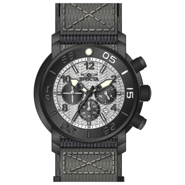 Invicta Coalition Forces Men's Watch Stainless Steel Case Nylon Strap Quartz