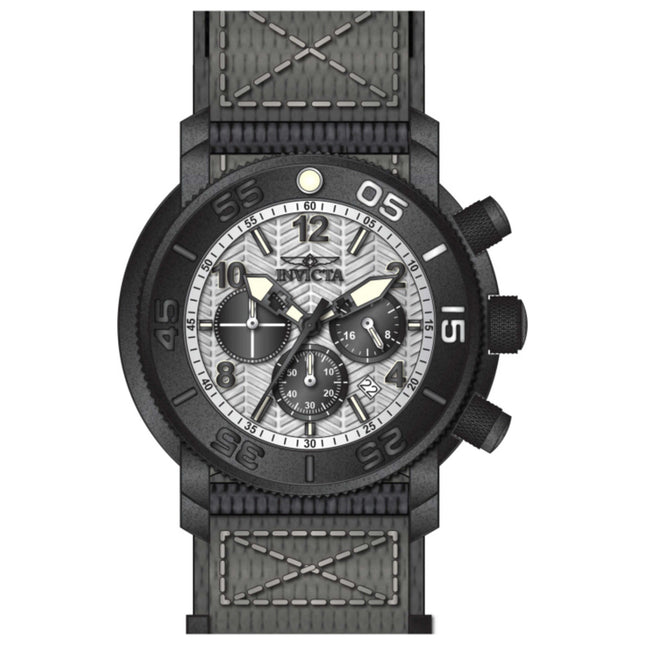 Invicta Coalition Forces Men's Watch Stainless Steel Case Nylon Strap Quartz