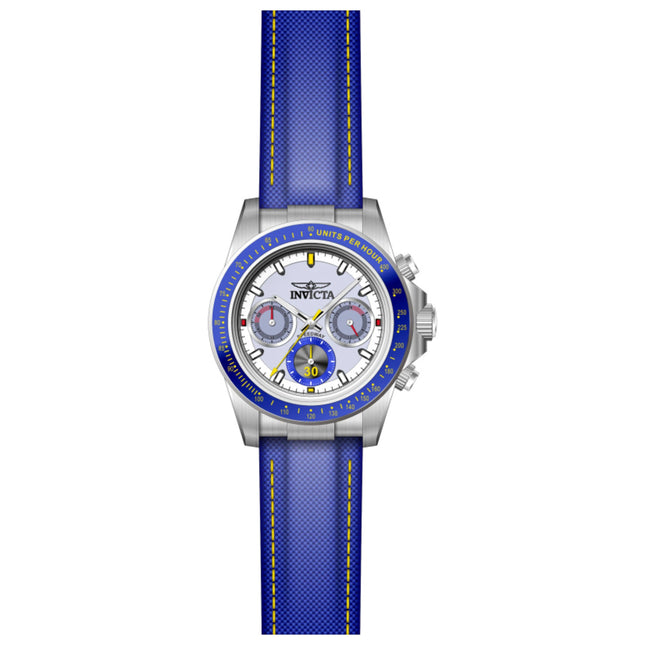 Invicta Speedway Men's Watch Stainless Steel Case Nylon Strap Quartz