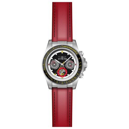 Invicta Speedway Men's Stainless Steel Case Nylon Strap Quartz Watch 43mm