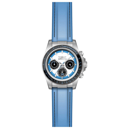 Invicta Speedway Men's Stainless Steel Case Nylon Strap Quartz Watch 43mm