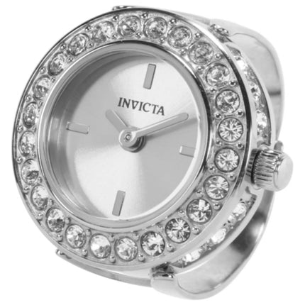 Invicta Mini Angel Women's Quartz Ring Stainless Steel Case