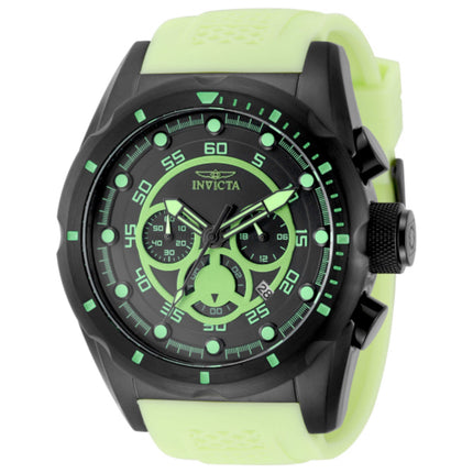 Invicta Speedway Men's Watch Stainless Steel Case Silicone Strap Quartz