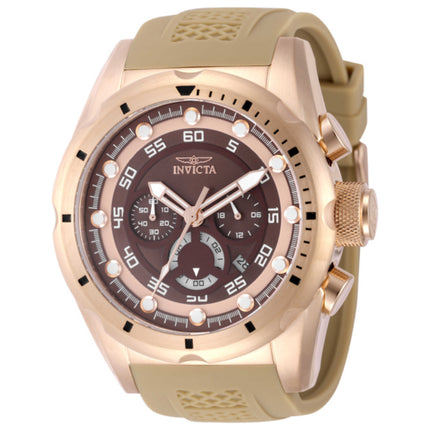Invicta Speedway Men's Watch Stainless Steel Case Silicone Strap Quartz
