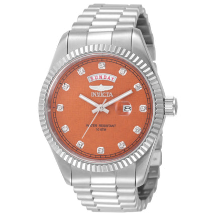 Invicta Diamond Specialty Men's Watch Stainless Steel Case 48mm