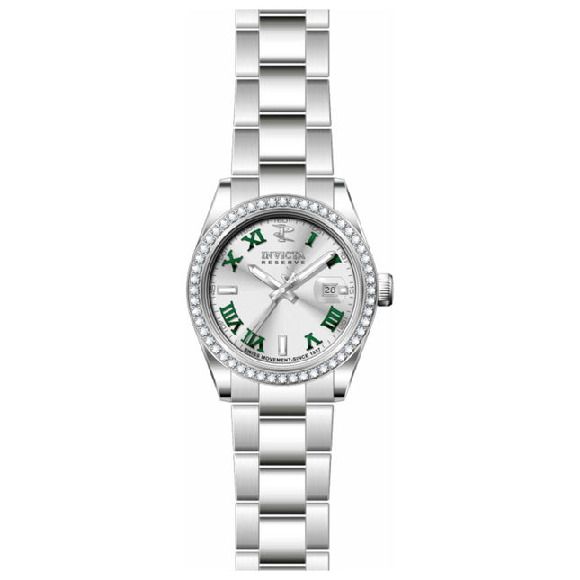 Invicta Elite Diamond Men's Watch Stainless Steel Case and Bracelet Quartz 45mm