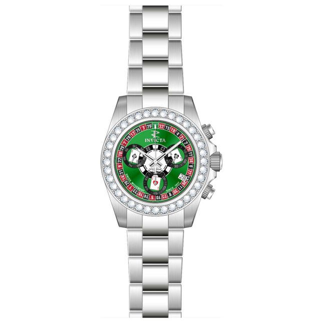 Invicta Elite Diamond Men's Watch Stainless Steel Case 43mm