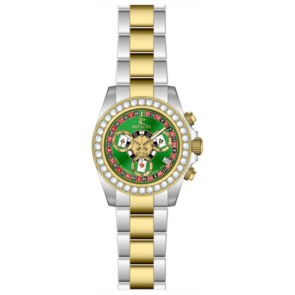 Invicta Elite Diamond Men's Watch Stainless Steel Case and Bracelet Quartz 43mm
