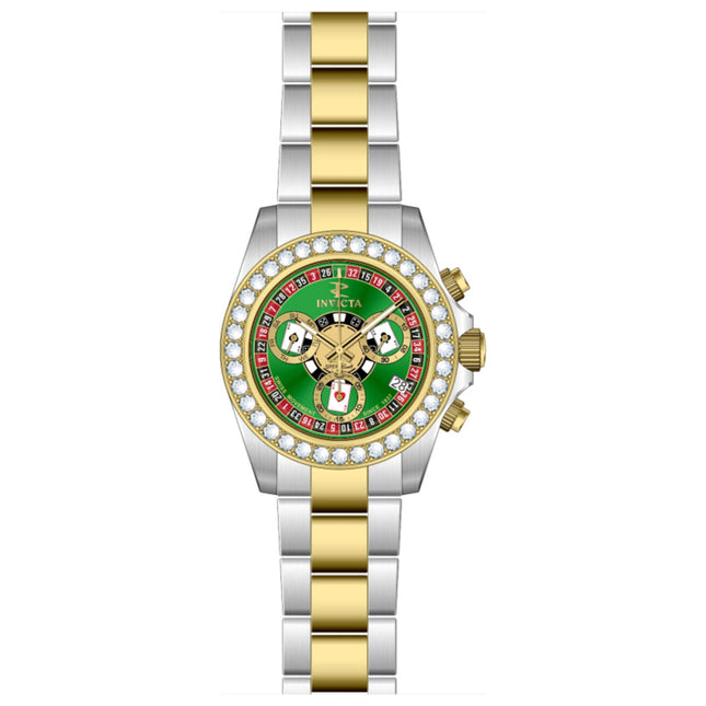 Invicta Elite Diamond Men's Watch Stainless Steel Case and Bracelet Quartz 43mm