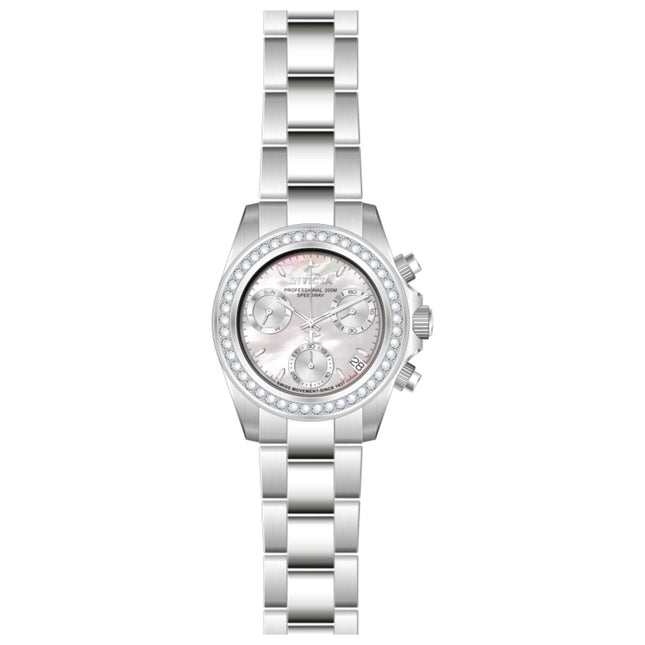 Invicta Elite Diamond Women's Watch Stainless Steel Case and Bracelet Quartz