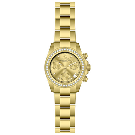 Invicta Elite Diamond Women's Quartz Watch Stainless Steel Case and Bracelet