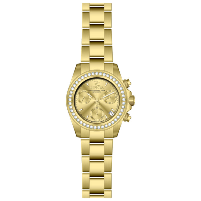 Invicta Elite Diamond Women's Quartz Watch Stainless Steel Case and Bracelet