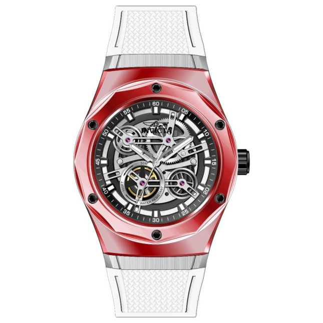 Invicta Speedway Men's Watch Stainless Steel Case Plastic Strap Quartz