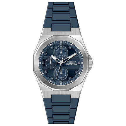 Invicta Speedway Men's Watch Stainless Steel Case Silicone Strap Quartz