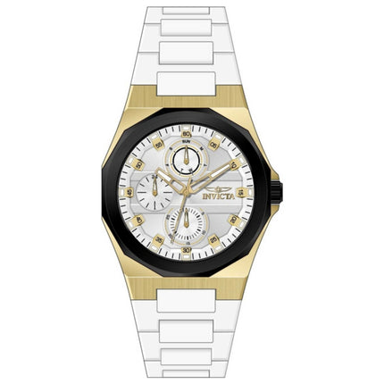 Invicta Speedway Men's Watch Stainless Steel Case Silicone Strap Quartz