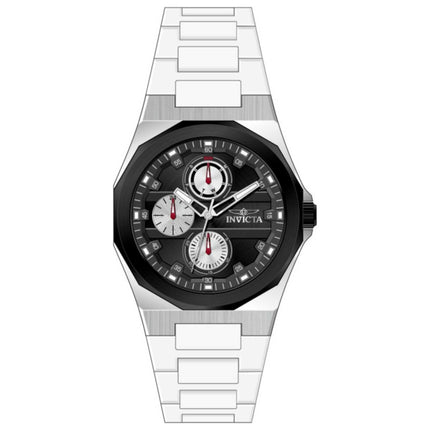 Invicta Speedway Men's Watch Stainless Steel Case Silicone Strap Quartz