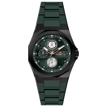 Invicta Speedway Men's Watch Stainless Steel Case Silicone Strap Quartz