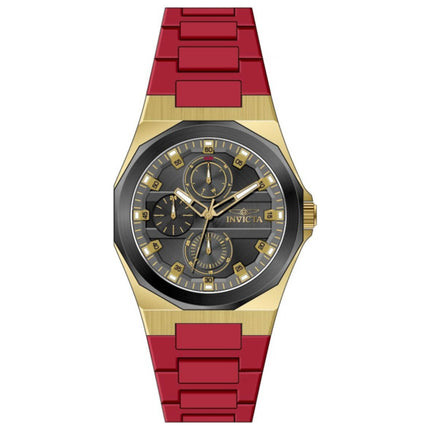 Invicta Speedway Men's Watch Stainless Steel Case Silicone Strap Quartz
