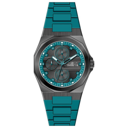 Invicta Speedway Men's Watch Stainless Steel Case Silicone Strap Quartz