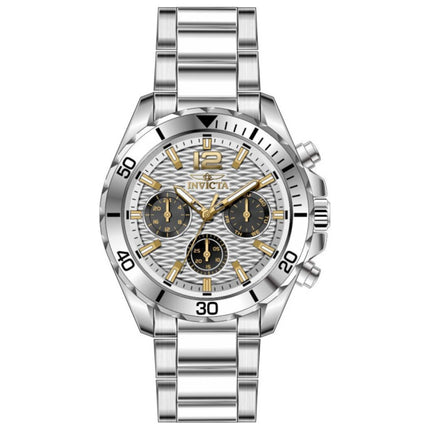 Invicta Pro Diver Men's Watch Stainless Steel Case and Bracelet Quartz 43mm